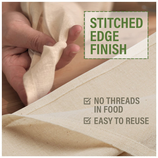 Stitched Edge Finish Cloth