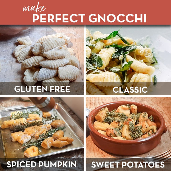 gluten free and classic gnocchi