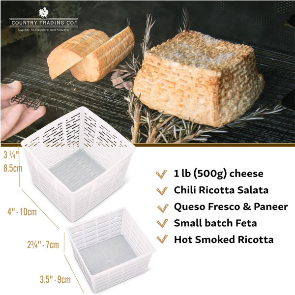 square cheese moulds