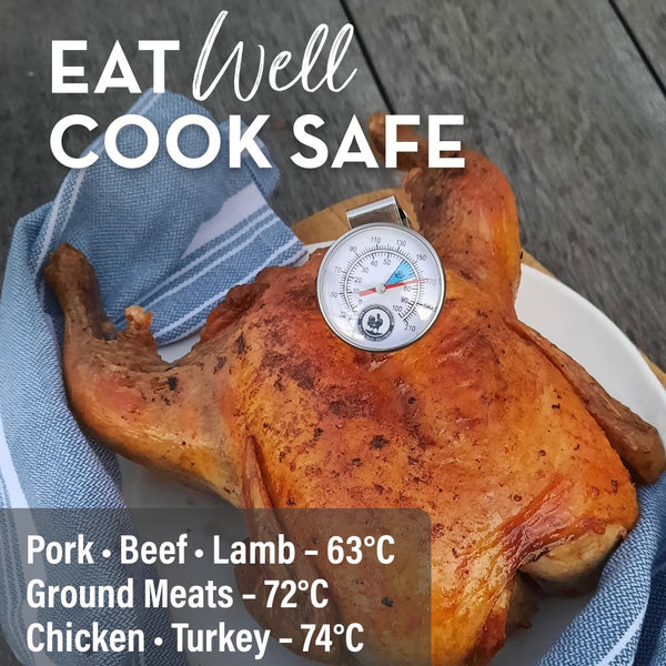 safe temperature for cooked meats