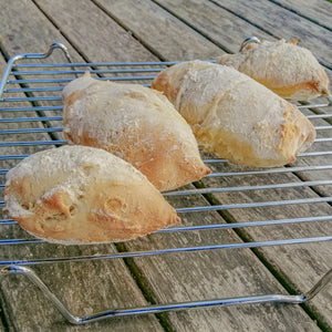 Cheat's Ciabatta (no kneading)