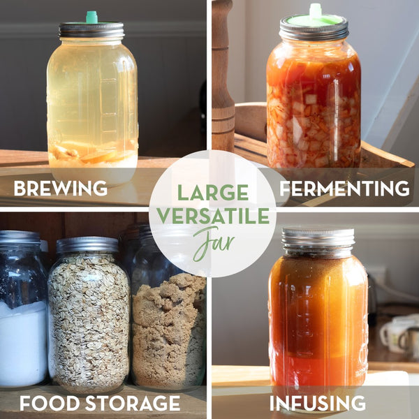 glass jars for fermentation