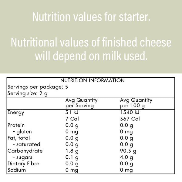 brie cheese starter culture