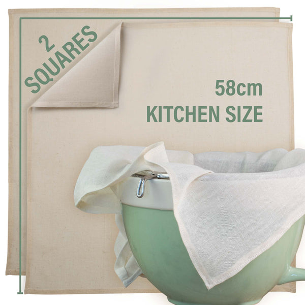 organic food straining cloth