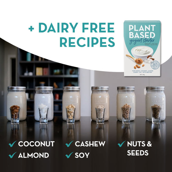 plant milks for non dairy yogurt