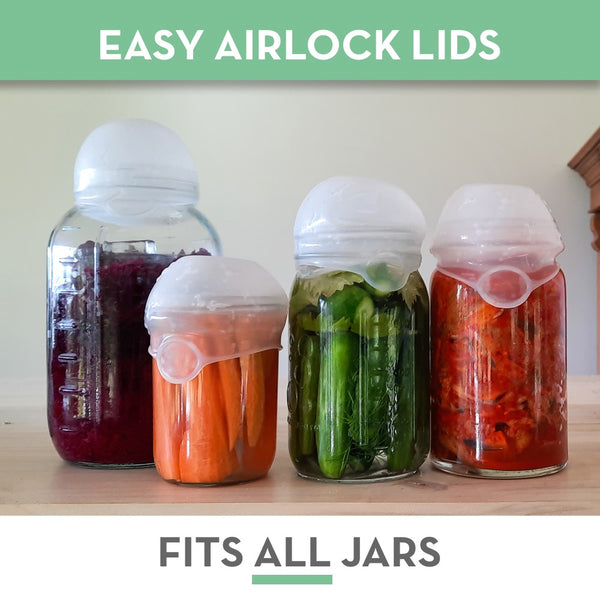 Airlock lids for all Jar sizes