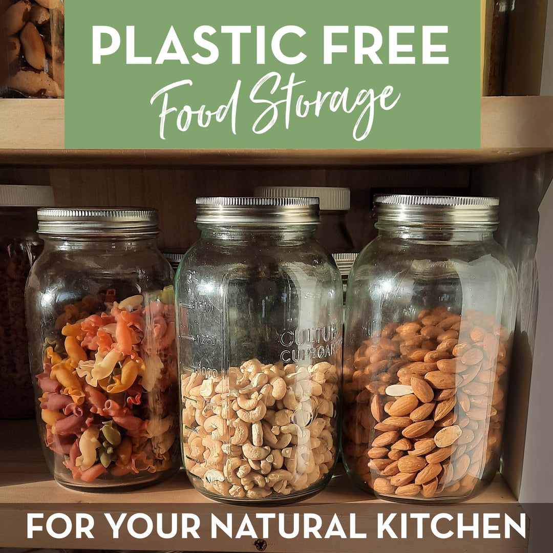 Glass Jars for Food Storage 2 Litre Half Gallon Jars Wide Mouth Jar