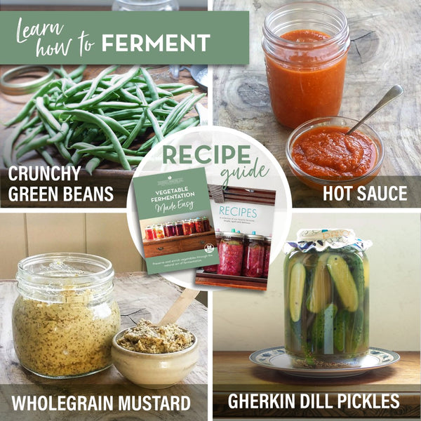 recipes for fermented hot sauce and dill pickles