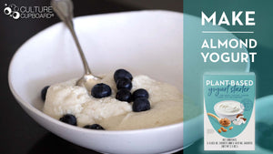 how to make almond yogurt