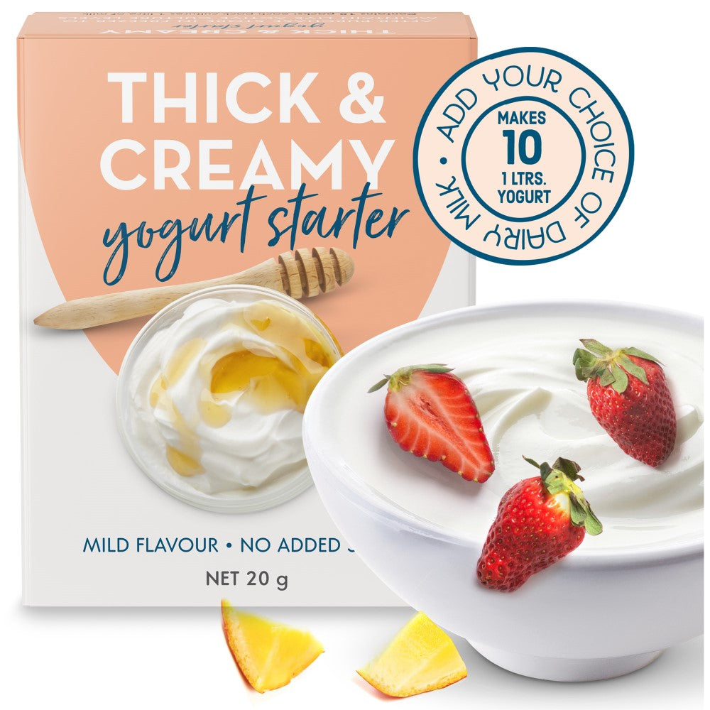 Yogurt Starter Culture Dairy Thick & Creamy 10 Pack Country Trading