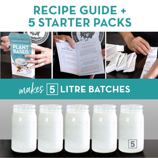 recipe guide for dairy free yogurt