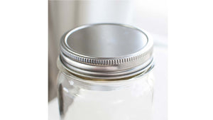stainless steel wide mouth jar lids